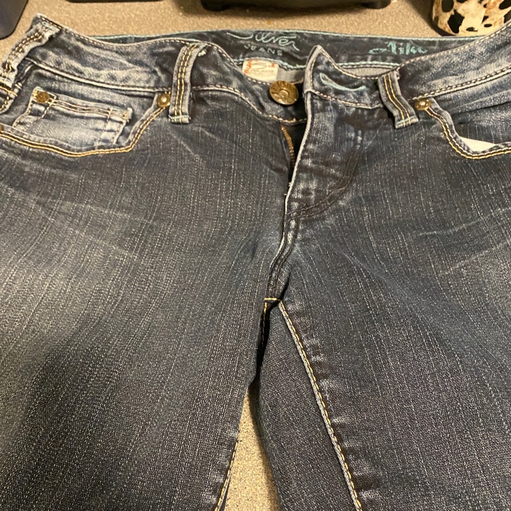 Silver Aiko Capris Size 28